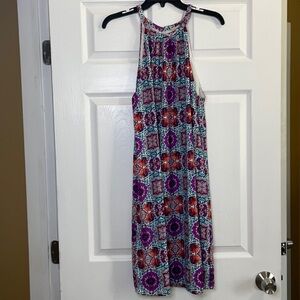 12. Cremieux multi colored dress